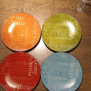 Tommy Bahama Luncheon Plates